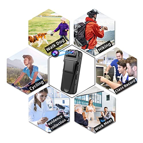 QZTCAMERA Boby Cam - Night Vision HD 1080P