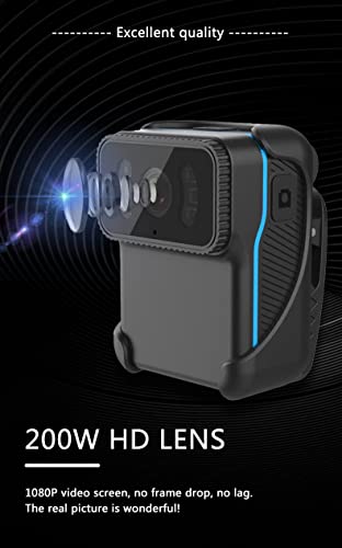 Mini WiFi Body Cam with Night Vision, 64G Card