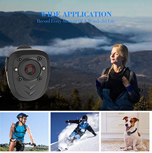Anorwlts Mini Body Camera with Night Vision