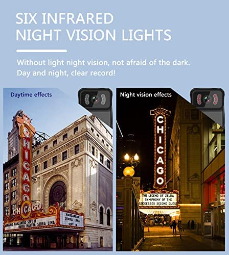 Mini WiFi Body Cam with Night Vision, 64G Card