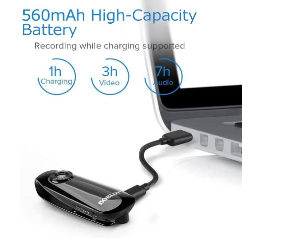 BOBLOV 007 HD Mini Body Cam