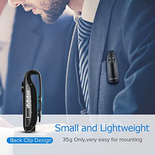 BOBLOV 007 HD Mini Body Cam