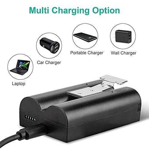 Rechargeable Battery Packs Compatible with Ring Cams (2 Sets)