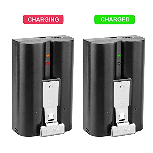 Rechargeable Battery Packs Compatible with Ring Cams (2 Sets)