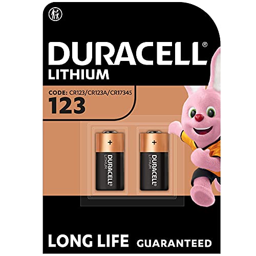 Duracell Lithium 123 Battery, 3V - Pack of 2