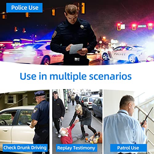 CAMMHD F6-64G 4K Body Camera with Night Vision