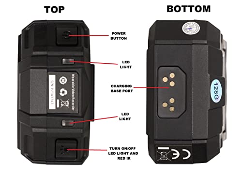 Guardian G1 Body Camera HD1512p with 128GB Memory