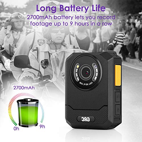 GRC 1296P Body Camera with Audio, Night Vision