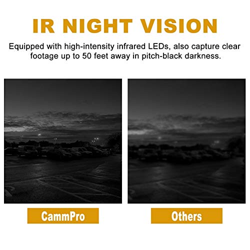 CammPro I826 Pro 1440P HD Police Body Camera