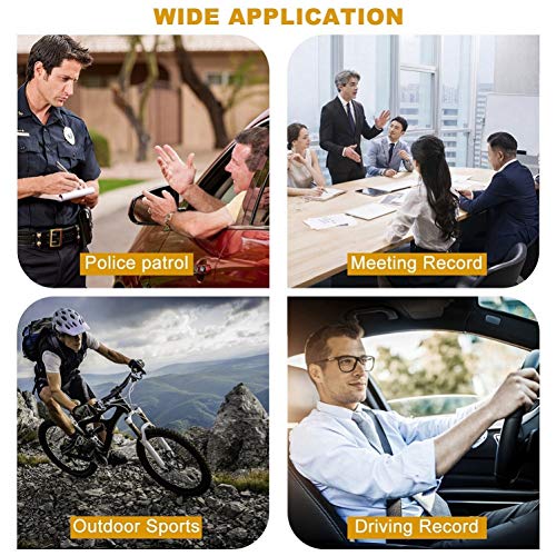 CammPro I826 Pro 1440P HD Police Body Camera