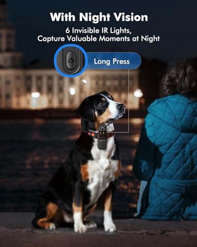 BOBLOV A26 Mini Body Camera with Tripod