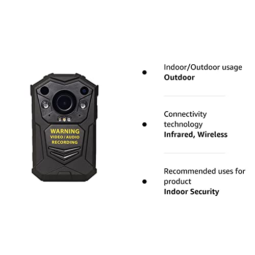 Guardian G1 Body Camera HD1512p with 128GB Memory