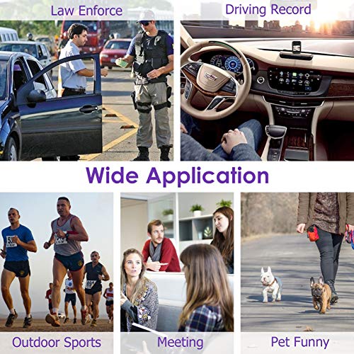 GRC 1296P Body Camera with Audio, Night Vision