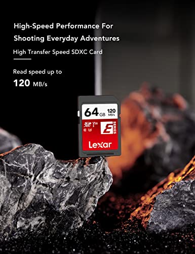Lexar 64GB SDXC UHS-I Memory Card