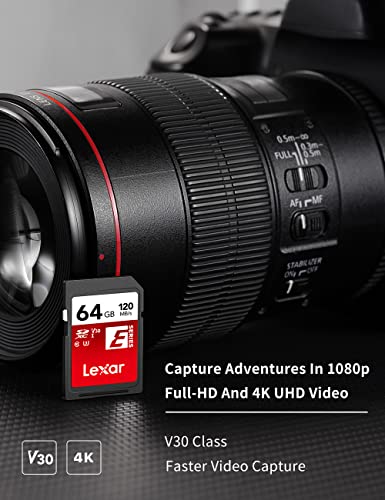 Lexar 64GB SDXC UHS-I Memory Card