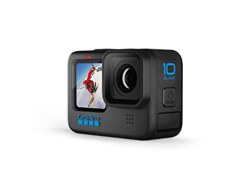 GoPro HERO10: Waterproof Action Camera with LCD Screens