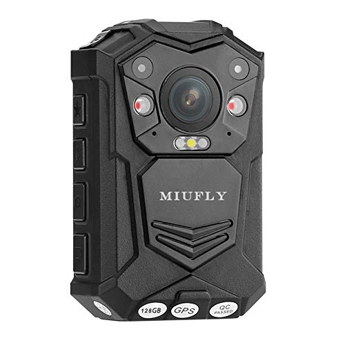 MIUFLY 1296P Police Body Cam with GPS and Night Vision