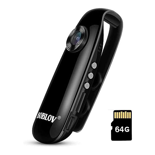 BOBLOV 007 64GB HD Mini Body Cameras