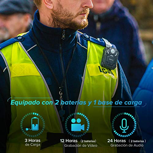 BOBLOV T5 1440P Body Camera with Sound