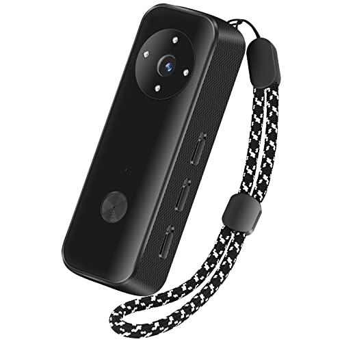 SPIKECAM Small WiFi Body Cam - 1080P Audio/Video