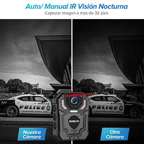 BOBLOV T5 1440P Body Camera with Sound