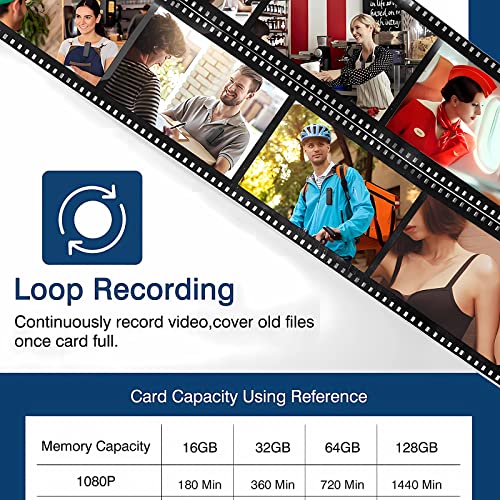 1080P HD WiFi Body Mounted Camera