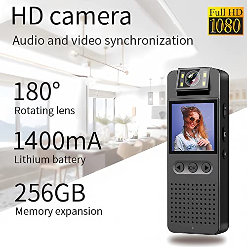 1080P HD WiFi Body Mounted Camera