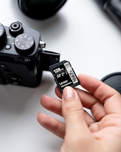 Lexar Professional 1667x 128GB SDXC UHS-II Card