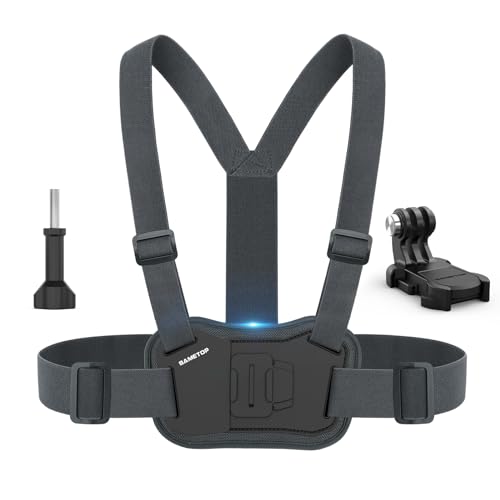 Chest Mount Strap for GoPro and DJI Cameras