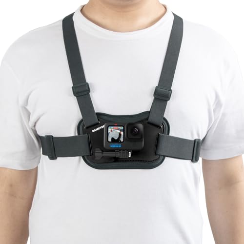 Chest Mount Strap for GoPro and DJI Cameras