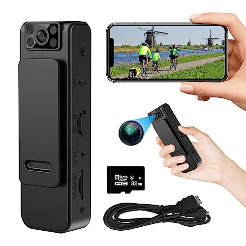 CJBIN Body Camera with Audio Video and Night Vision