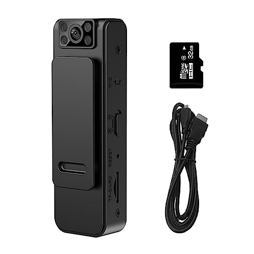 CJBIN Body Camera with Audio Video and Night Vision