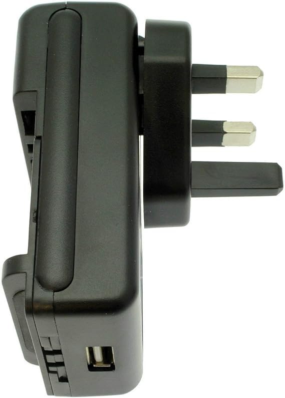 Universal Phone/Camera Battery Charger with USB Port