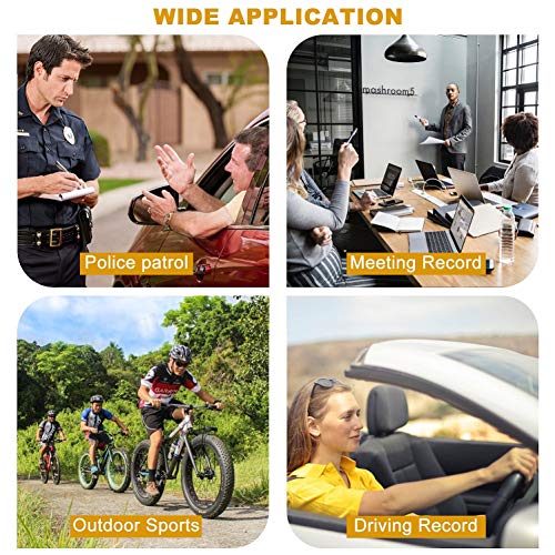 CammPro I826 Police Body Camera - 1296P HD