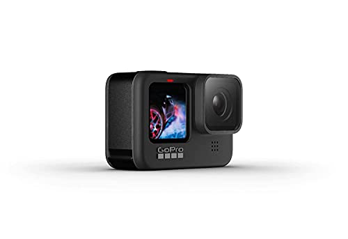 GoPro HERO9 - Front and Rear LCD Screen, 5K Ultra HD Video, 20MP Photos, 1080p Live Streaming, Webcam