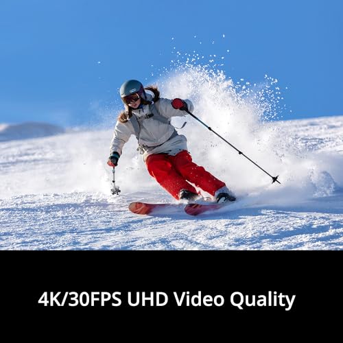 Dragon Touch Vision 3 4K Action Camera Kit