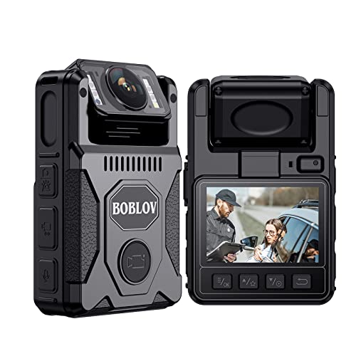 BOBLOV M7 128GB 180° Rotate Body Cam