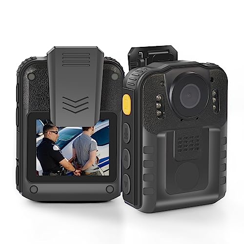 1296P HD Body Camera, Night Vision, Extended Memory