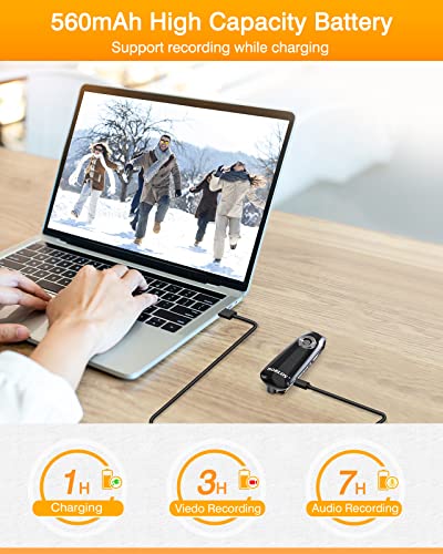 BOBLOV 32GB Wearable Body Camera, 007 1080P