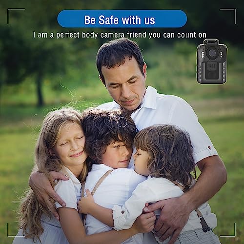 1296P HD Body Camera, Night Vision, Extended Memory