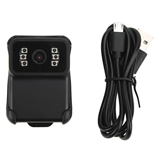 Mini HD WiFi Body Camera, Waterproof Clip-On Cam