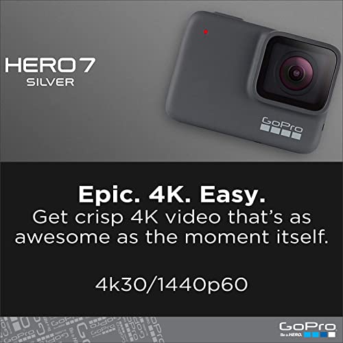GoPro HERO7 Silver - Waterproof Action Camera