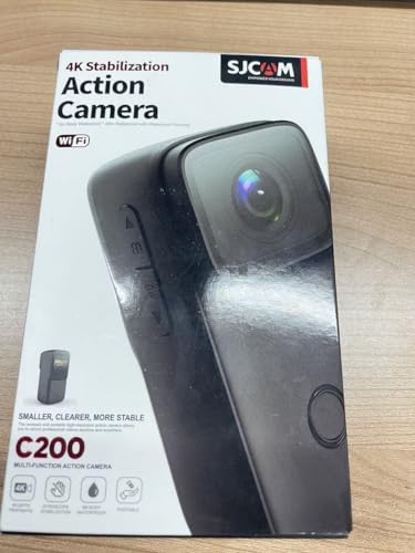 SJCAM C200 Mini Action Camera 4K, Portable Handheld