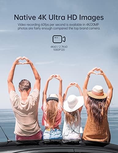 WOLFANG GA420 Dual Screen Action Camera 4K