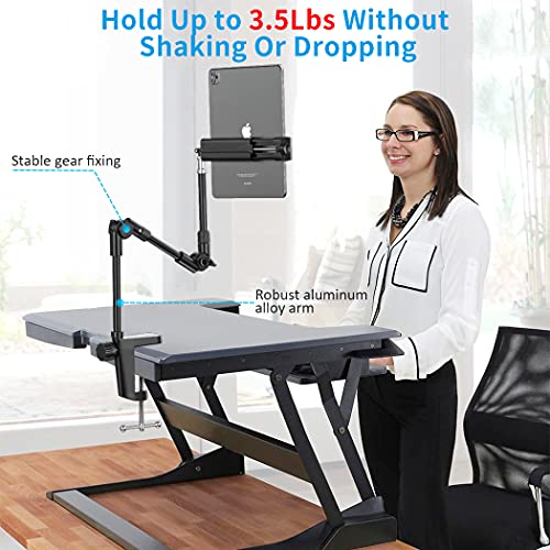 Flexible Webcam Stand with Phone Holder, 25 Inch