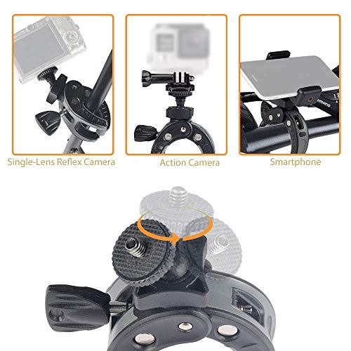 Camera Mount Clamp & Phone Holder for Handlebar