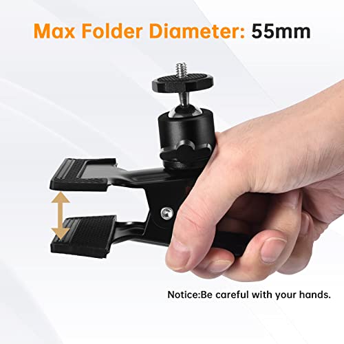 Camera Clamp Mount with Swivel Ball Head