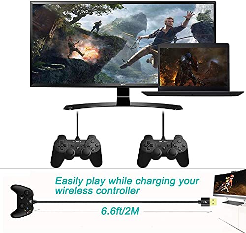 Braided Mini USB Cable for Cams & Playstation