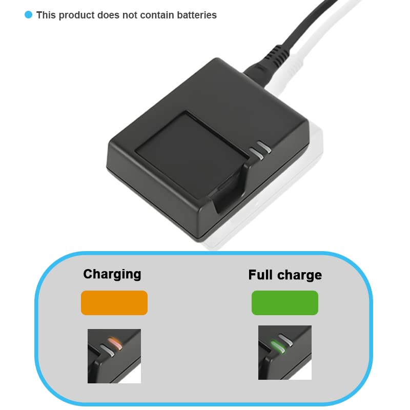 Canon LP-E10 Battery Charger for EOS Rebel T7 T6 T5 T3 4000D 3000D