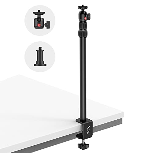 SMALLRIG Camera Desk Mount with Adjustable Tablet Clamp